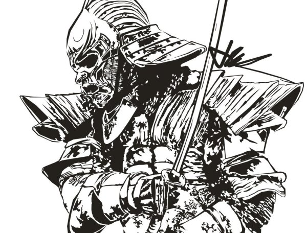 Самурай Ронин арт