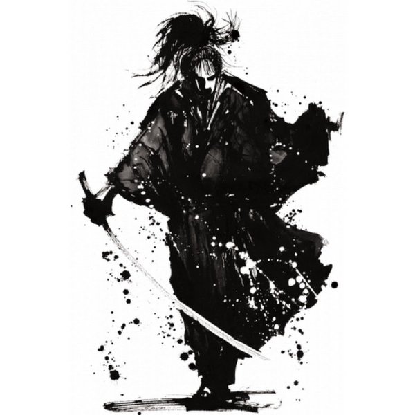 Самурай Ронин черный