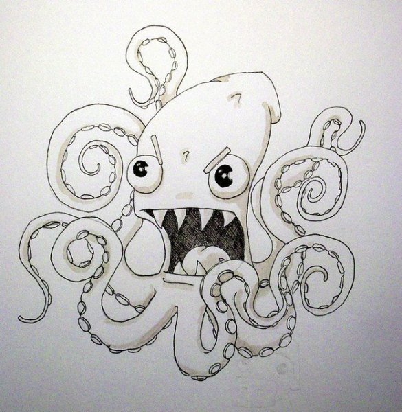 Злой осьминог