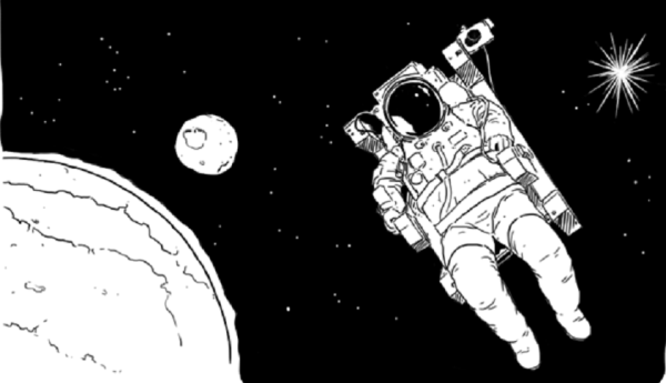 Космос карандашом