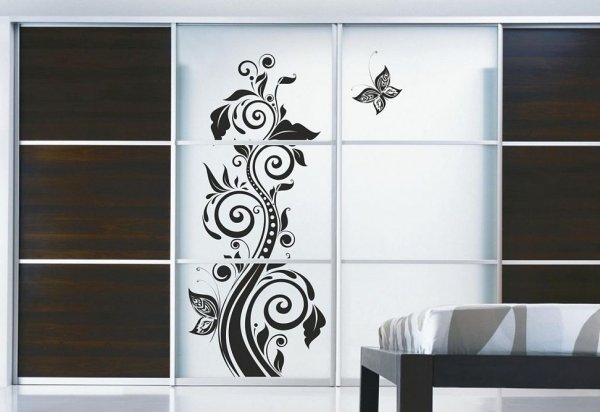 Наклейки на фасады шкафов