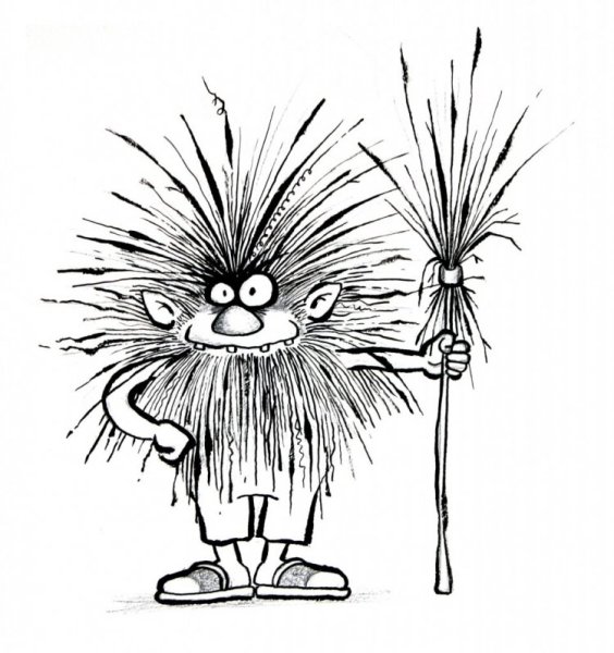 Домовой мультяшный