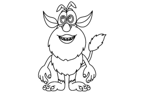 Раскраска Буба Буба