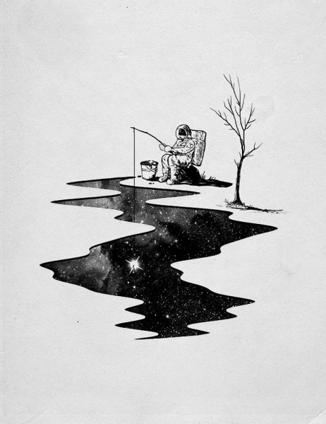 Чб иллюстрации