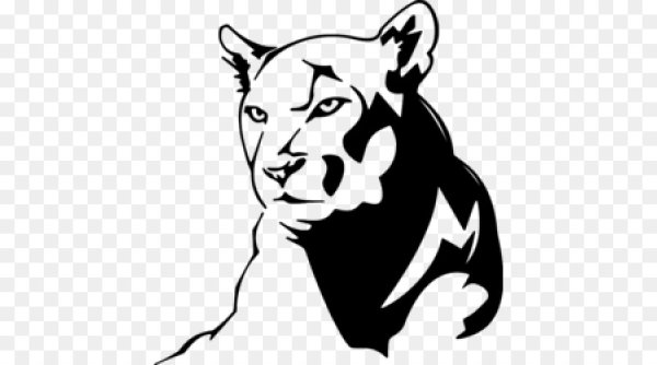 Силуэт пантеры