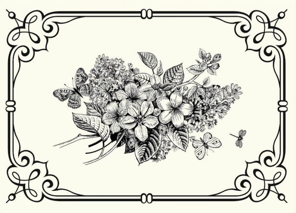 Красивые узоры для декупажа