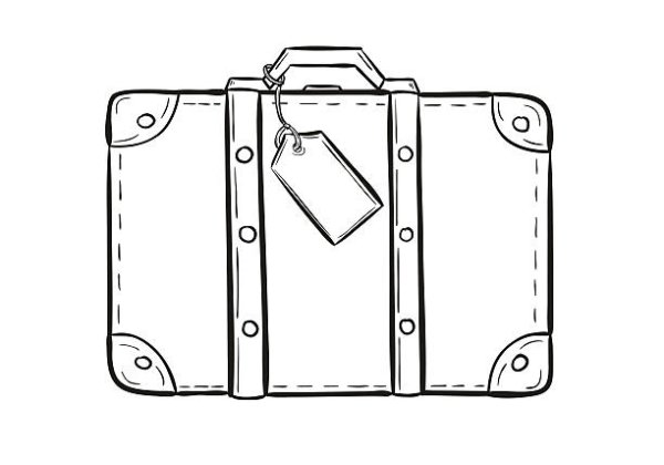Чемодан чертеж