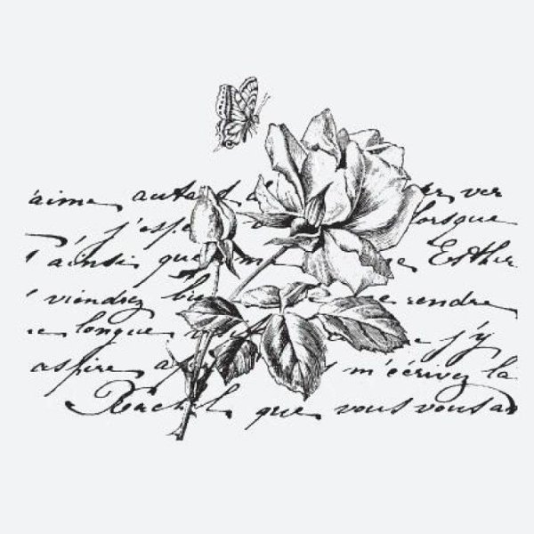 Монохром для декупажа