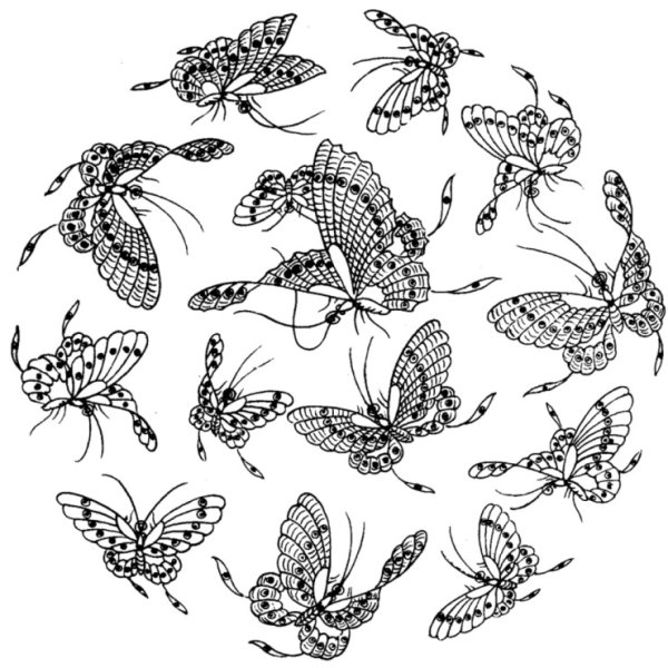 Стилизация насекомых в графике