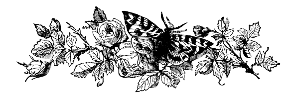 Винтажные цветы черно белые