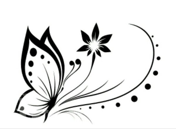 Легкий цветочный орнамент