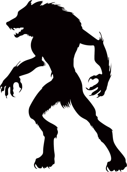 Оборотень силуэт