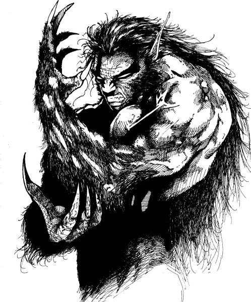 Татуировка оборотень