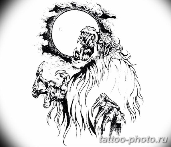 Эскиз нечисть