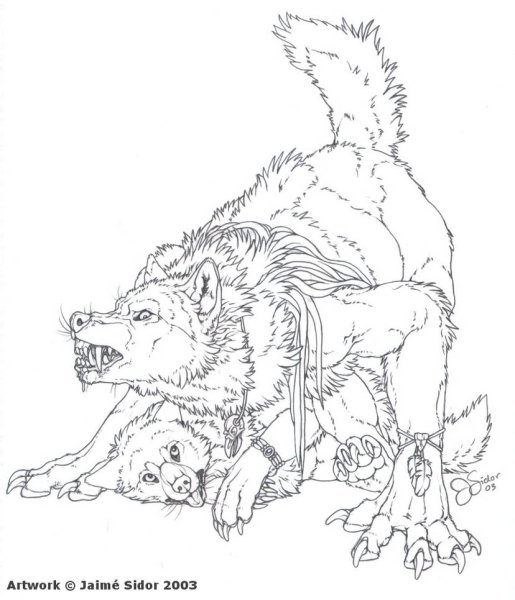 Распечатать оборотня