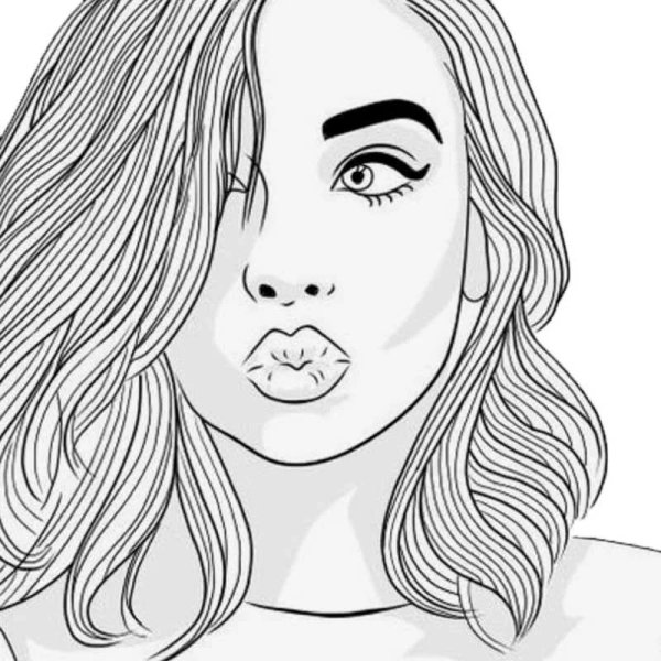 Очертания лица