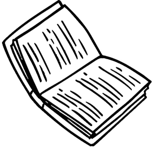 Раскраска школьные принадлежности для детей