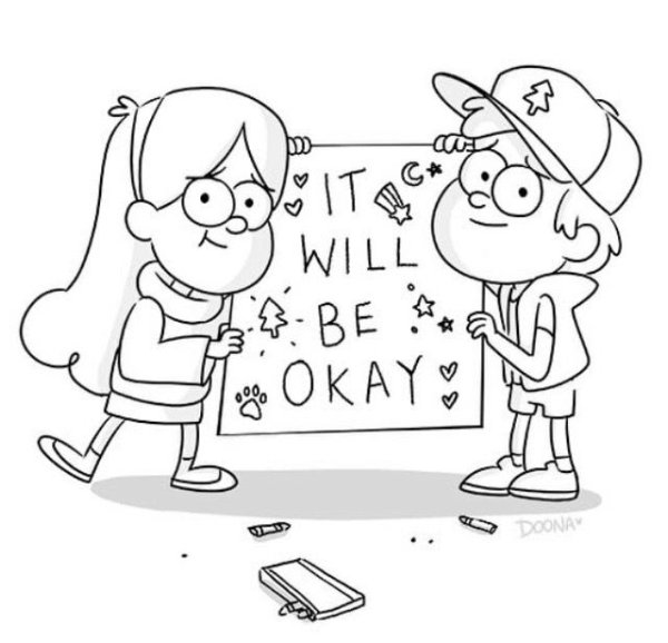 Рисунки Гравити Фолз