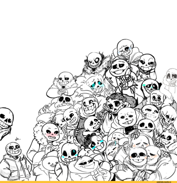 Раскраски андертейл