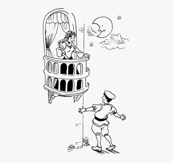 Ромэо и Джульетта рисунок