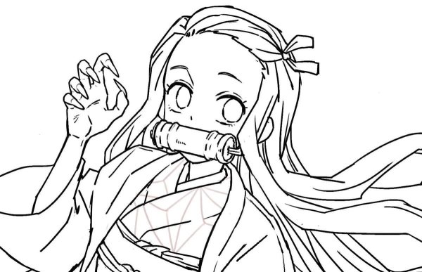 Клинок рассекающий демонов Незуко