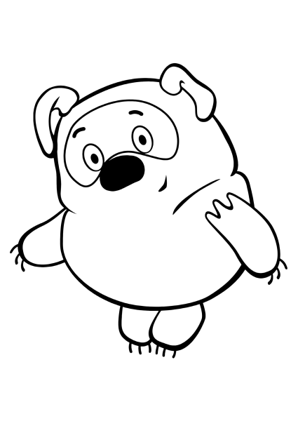 Винни пух рисунок