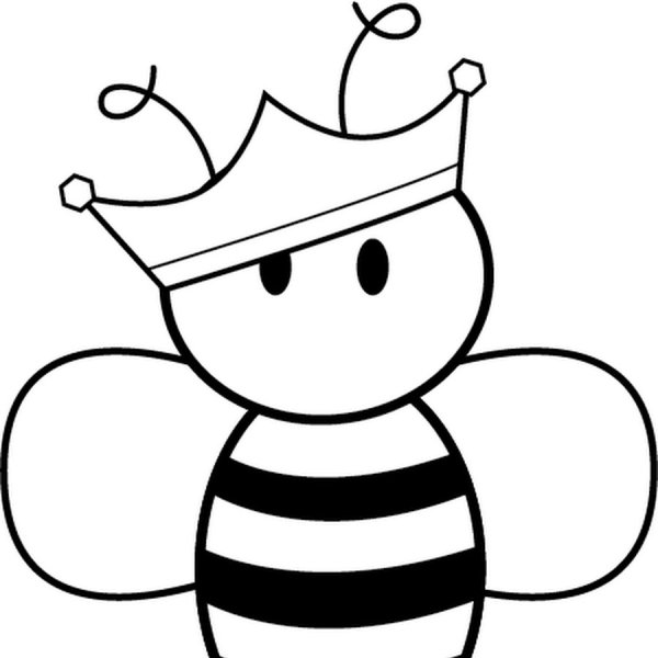 Трафарет Пчелка для торта