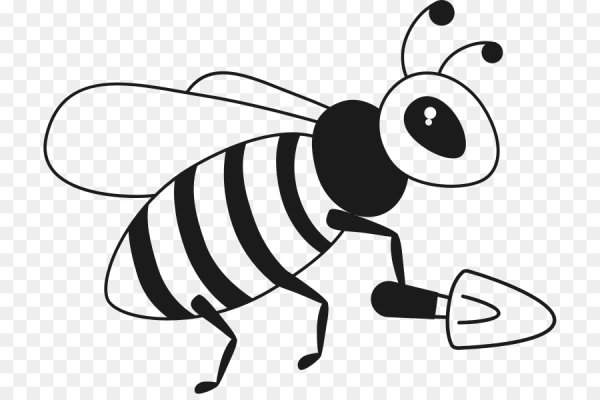 Стилизованная пчела