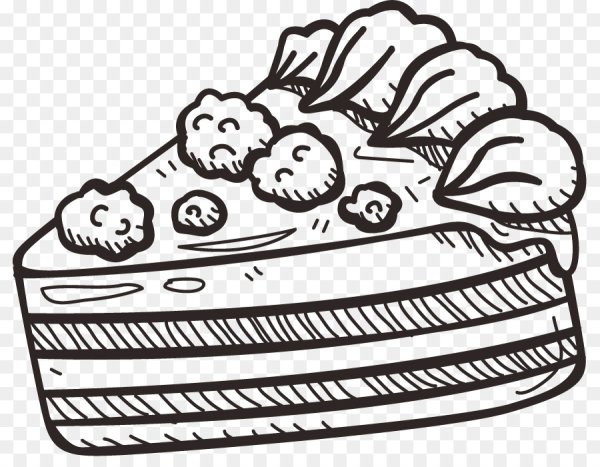 Черно белый десерт