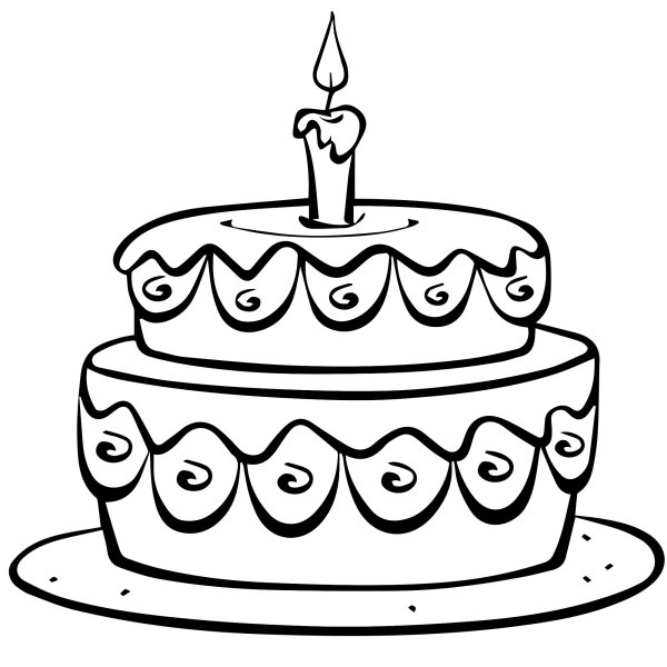 Векторный эскиз тортов