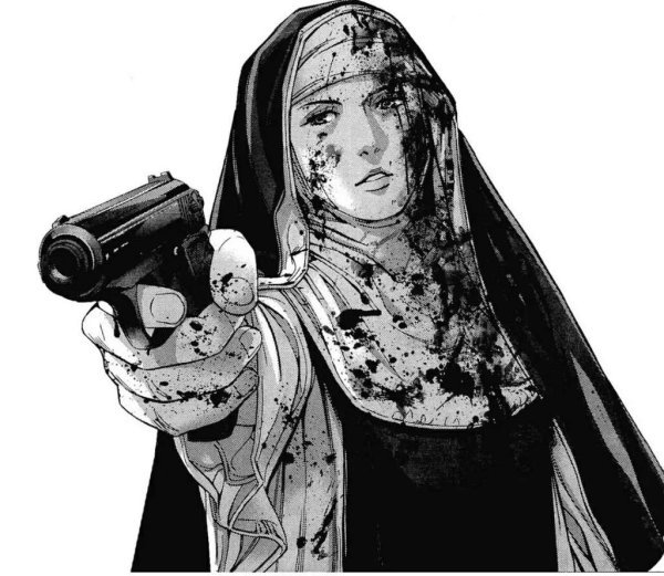 Монашки карандашом