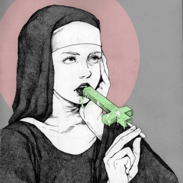 Монахиня эскиз