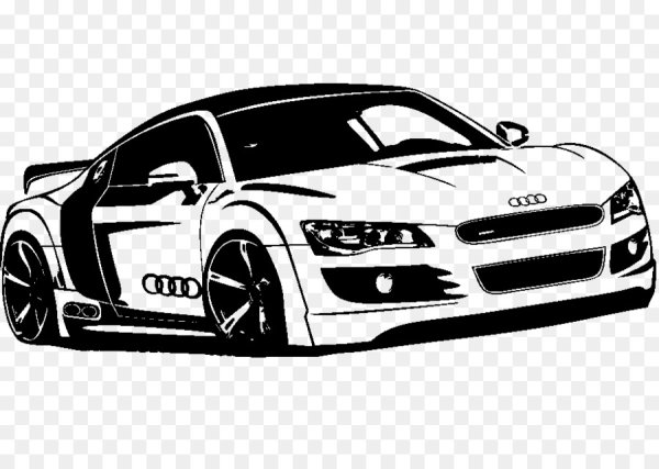 Автомобиль векторный рисунок