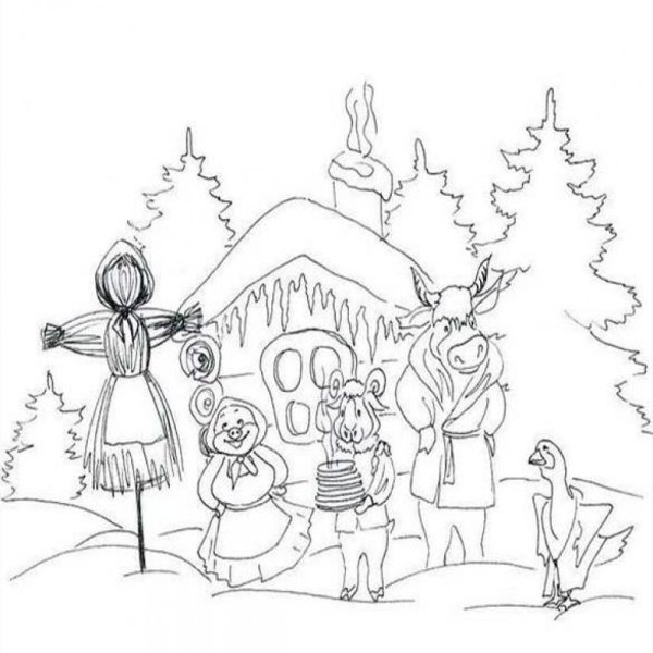 Раскраски православные праздники