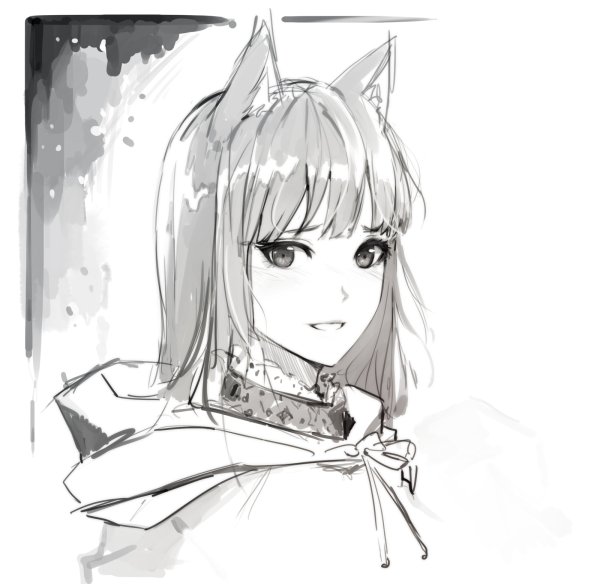 Волчица и пряности раскраска