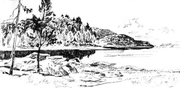 Байкал рисунок