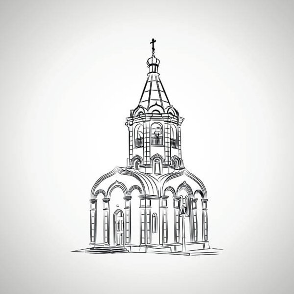 Очертания храма