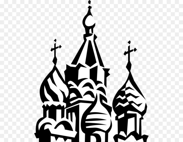 Собор Василия Блаженного силуэт