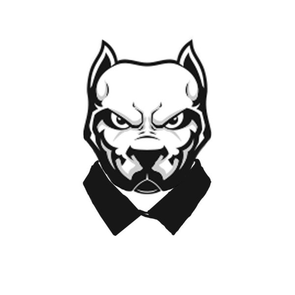 Наклейка питбуль