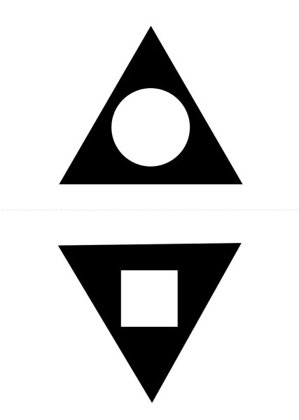 Черно белые карточки для новорожденных