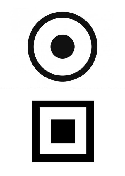 Карточки Монтессори для новорожденных