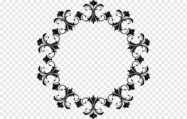 Круглые Винтажные рамки