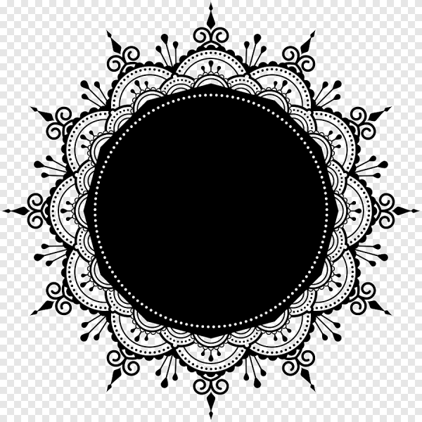 Круглый узор для логотипа