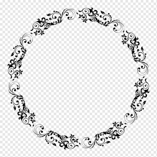 Круглая Векторная рамка