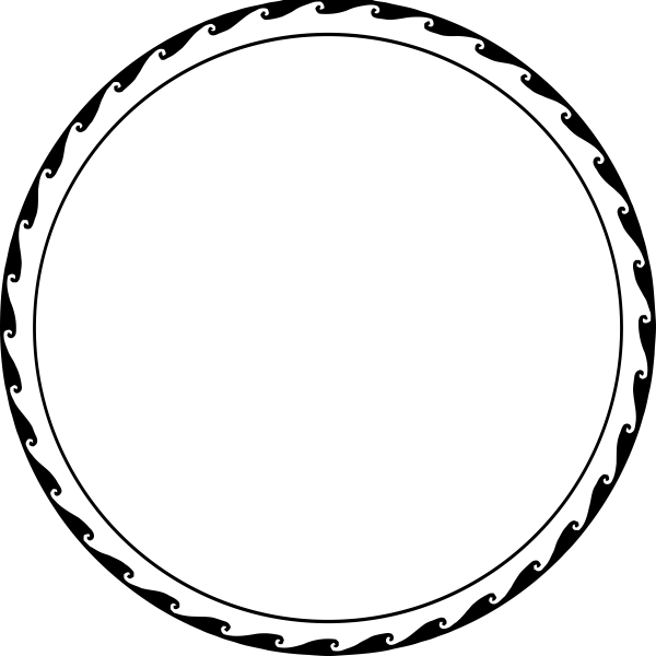 Круглая обводка