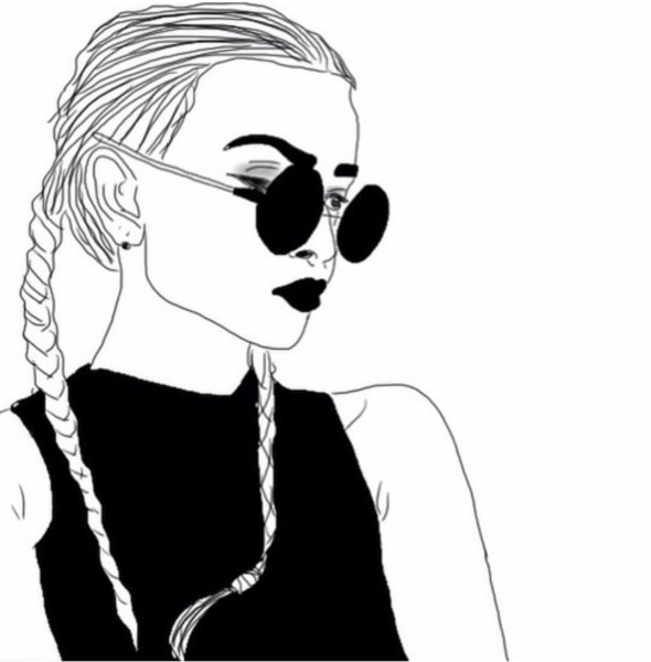 Черно белые рисунки