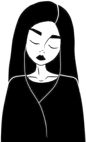 Картинки для срисовки девочки