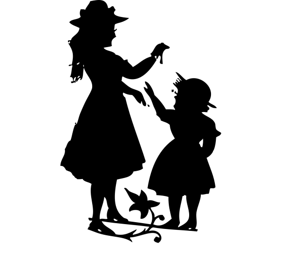 Старинные силуэты