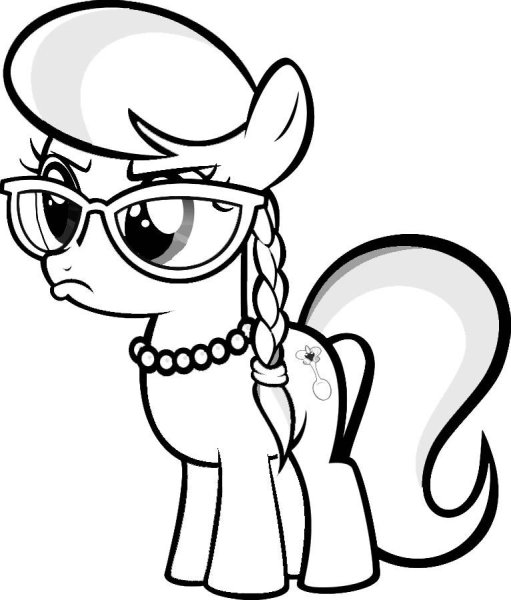 Сильвер Спун раскраска