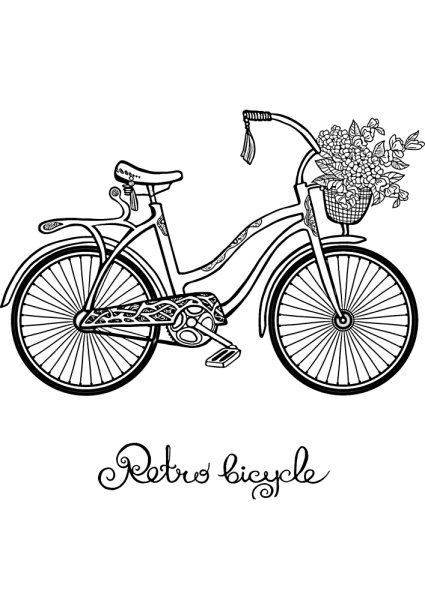 Велосипед контур